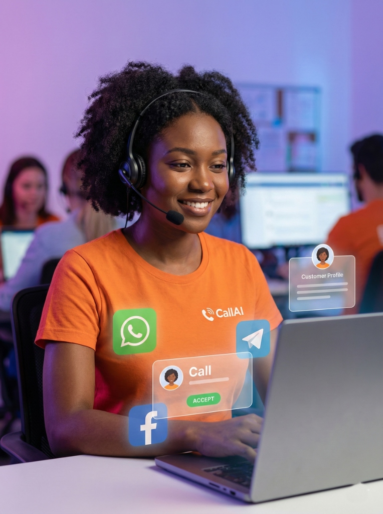 CallAI Omnichannel Communication Platform - Voice, WhatsApp, SMS, Email